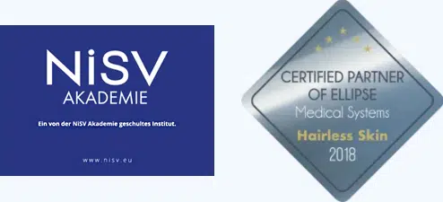 Laser Haarentfernung zertifiziert NiSV und Ellipse Landshut